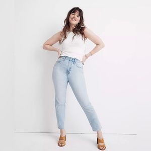 Madewell The Curvy Perfect Vintage Jean in Fitzgerald Wash